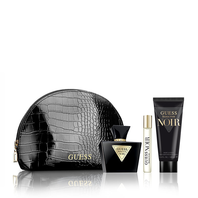 Guess Seductive Noir Eau de Toilette 4 Piece Gift Set for Women Perfume305