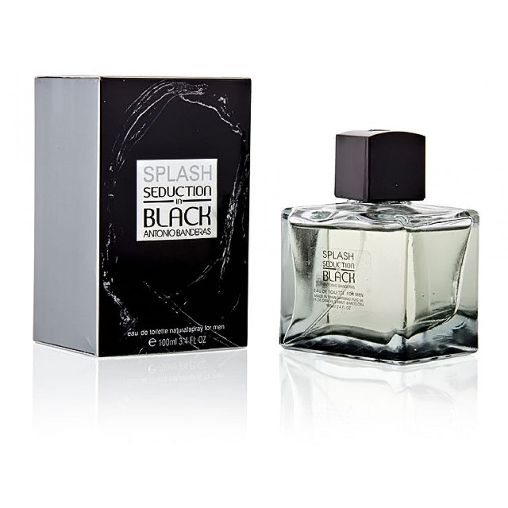 Antonio Banderas Splash Seduction In Black Eau de Toilette for Men