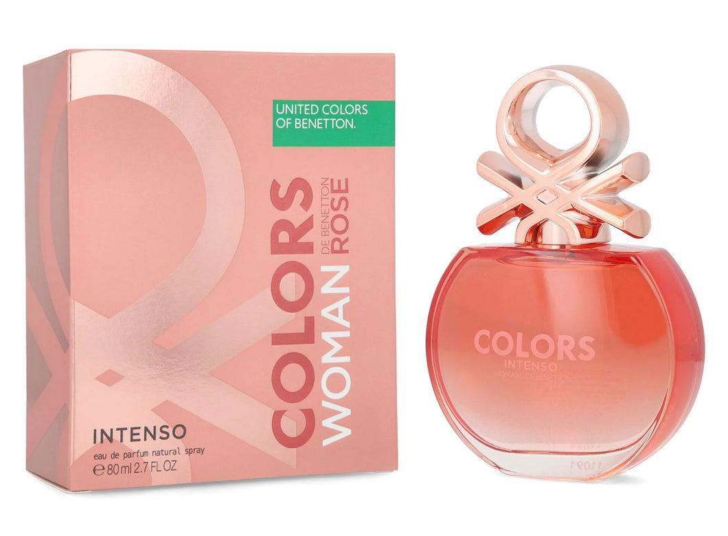 Benetton Colors Woman Rose Intenso Eau de Toilette for Women