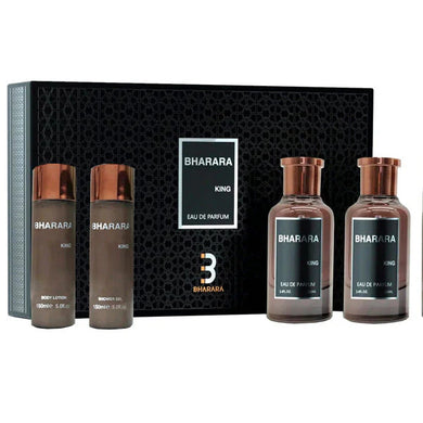 Bharara King 4 Piece Gift Set Eau de Parfum for Men