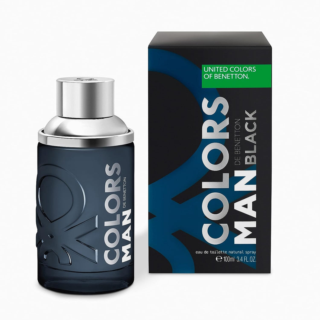 Benetton Colors Man Black Eau de Toilette for Men