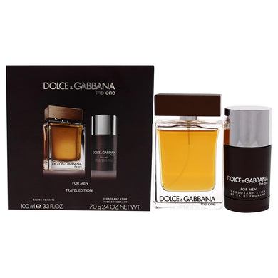 Dolce & Gabbana The One Eau de Toilette for Men 2 Piece Set - Fragrance Me Baby
