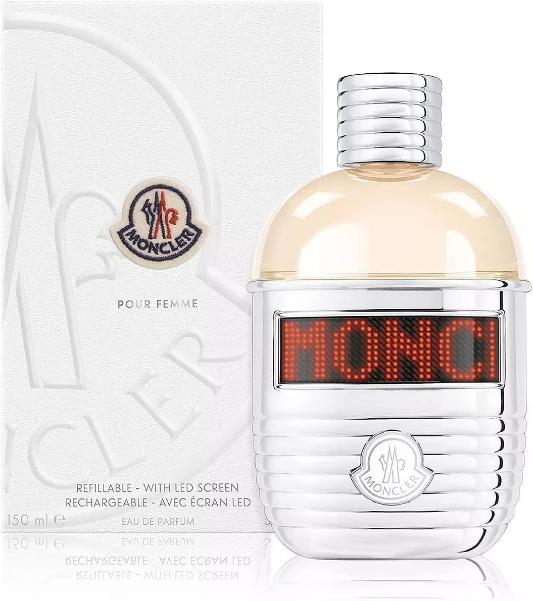Moncler Pour Femme Refillable Led Screen Eau de Parfum for Women