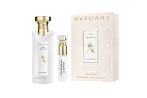 Bvlgari Eau Parfumée Au Thé Blanc 2 Piece Gift Set Eau de Cologne Unisex