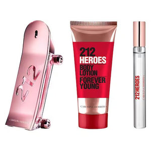 Carolina Herrera 212 Heroes Eau de Parfum 3 Piece Gift Set for Women