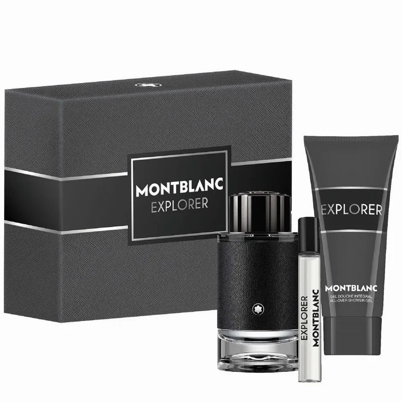 Mont Blanc Explorer Eau de Parfum 3 Piece Gift Set for Men