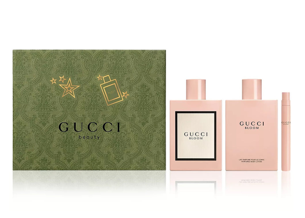 Gucci Bloom Eau de Parfum 3 Piece Gift Set for Women