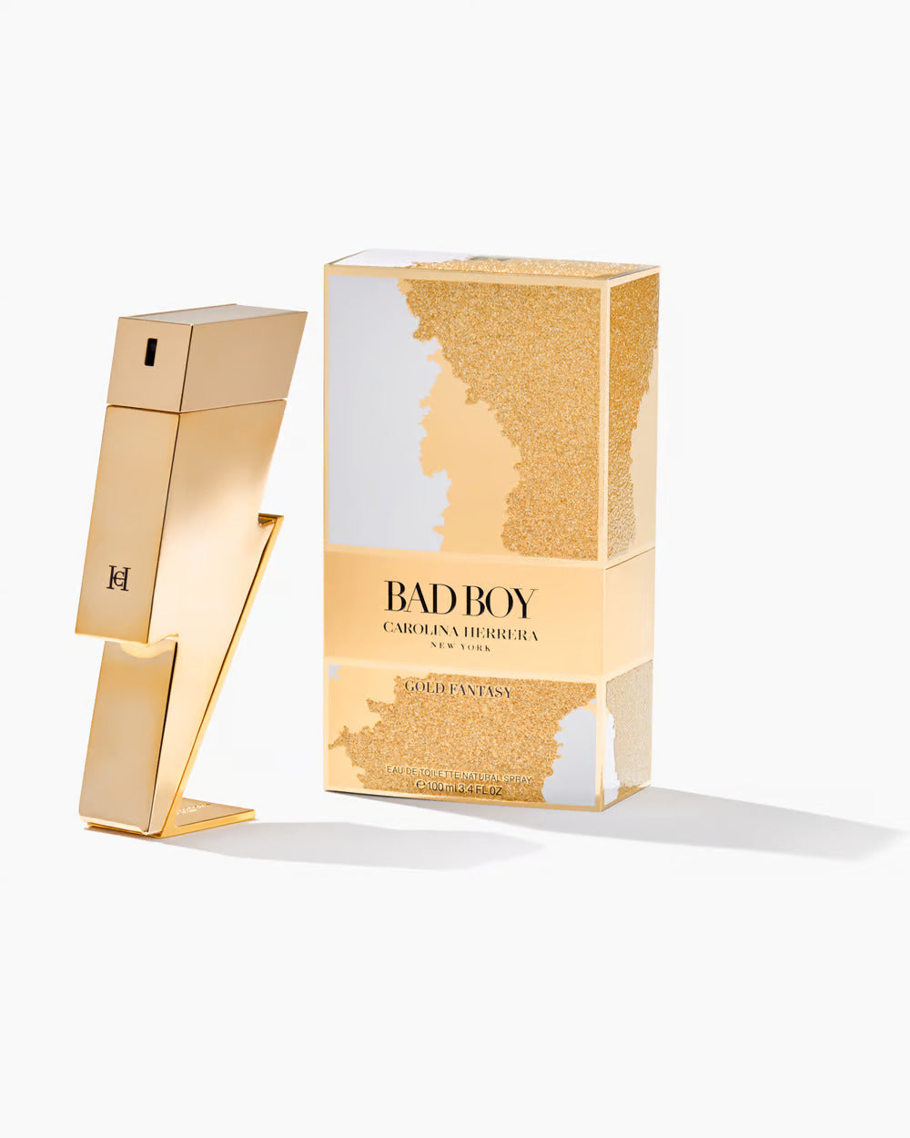 Carolina Herrera Bad Boy Gold Fantasy Eau De Toilette for Men