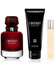 Givenchy L'Interdit Rouge Eau de Parfum 3 Piece Gift Set for Women