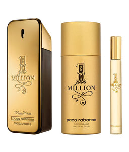 Paco Rabanne 1 Million 3 Piece Gift Set Eau de Toilette for Men