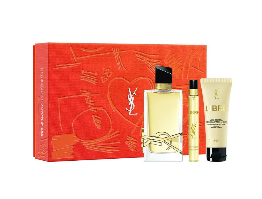 Yves Saint Laurent Libre Eau de Parfum 3 Piece Gift Set for Women