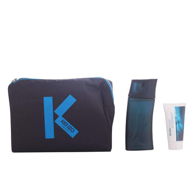 Kenzo Homme Eau de Toilette 3 Piece Gift Set for Men