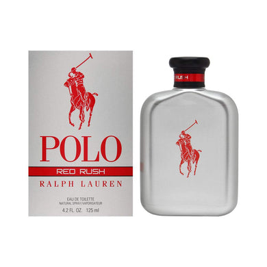 Ralph Lauren Polo Red Rush By for Men Oz Eau De 4.2 2.5 Toilette Spray Ounce - Fragrance Me Baby
