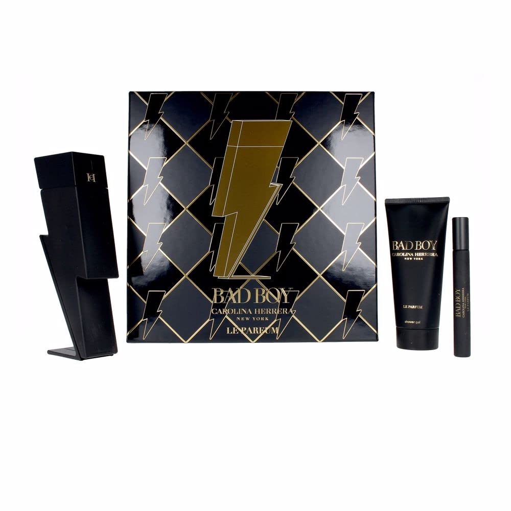 Carolina Herrera Bad Boy Le Parfum Eau de Parfum 3 Piece Gift Set for Men