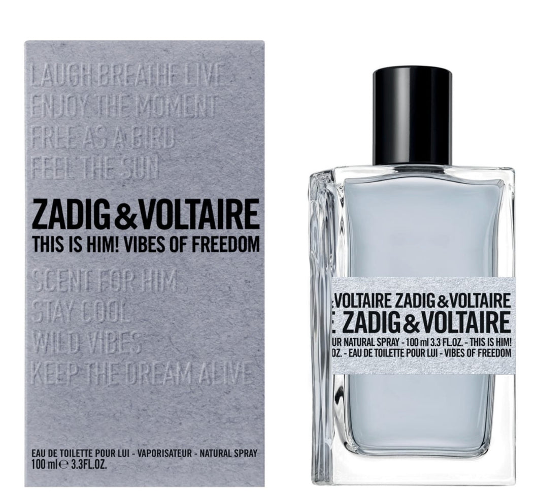 Zadig & Voltaire This Is Him! Vibes of Freedom Eau de Toilette for Men