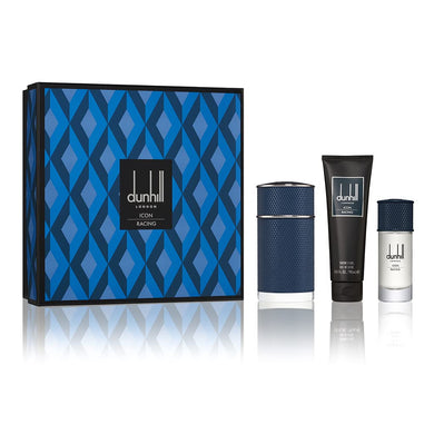 Alfred Dunhill Icon Racing Blue Eau de Parfum 3 Piece Gift Set for Men