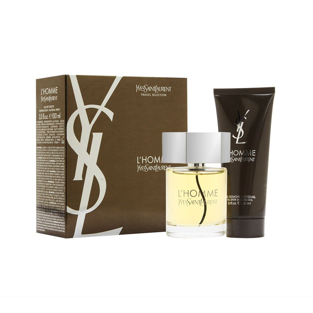 Yves Saint Laurent L'Homme Eau de Toilette 2 Piece Gift Set for Men