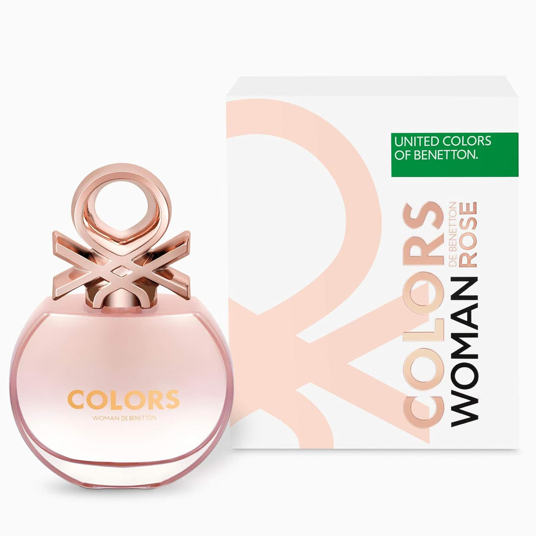 Benetton Colors Woman Rose Eau de Toilette for Women