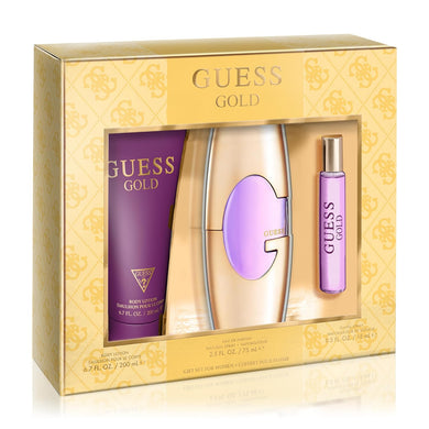 Guess Gold Eau de Parfum 3 Piece Gift Set for Women