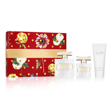 Oscar de la Renta Bella Blanca Eau de Parfum 3 Piece Gift Set for Women