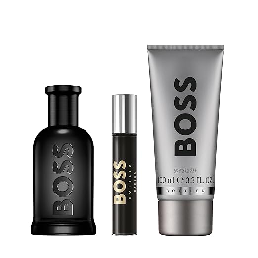 Hugo Boss Bottled 3 Piece Gift Set Parfum for Men