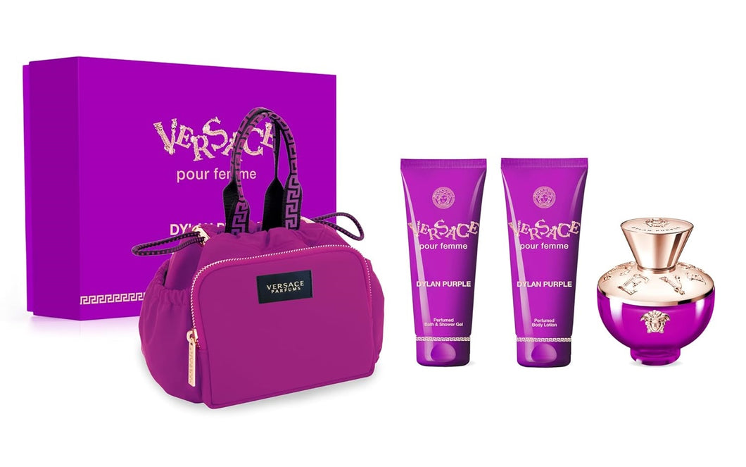 Versace Dylan Purple Eau de Parfum 4 Piece Gift Set for Women