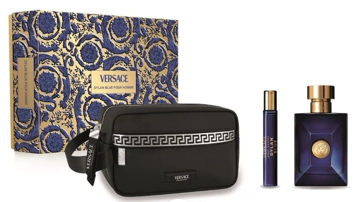 Versace Dylan Blue 3 Piece Gift Set Eau de Toilette for Men
