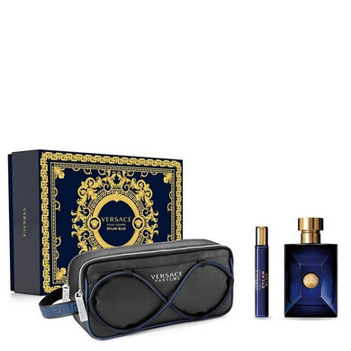 Versace Dylan Blue 3 Piece Gift Set Eau de Toilette for Men