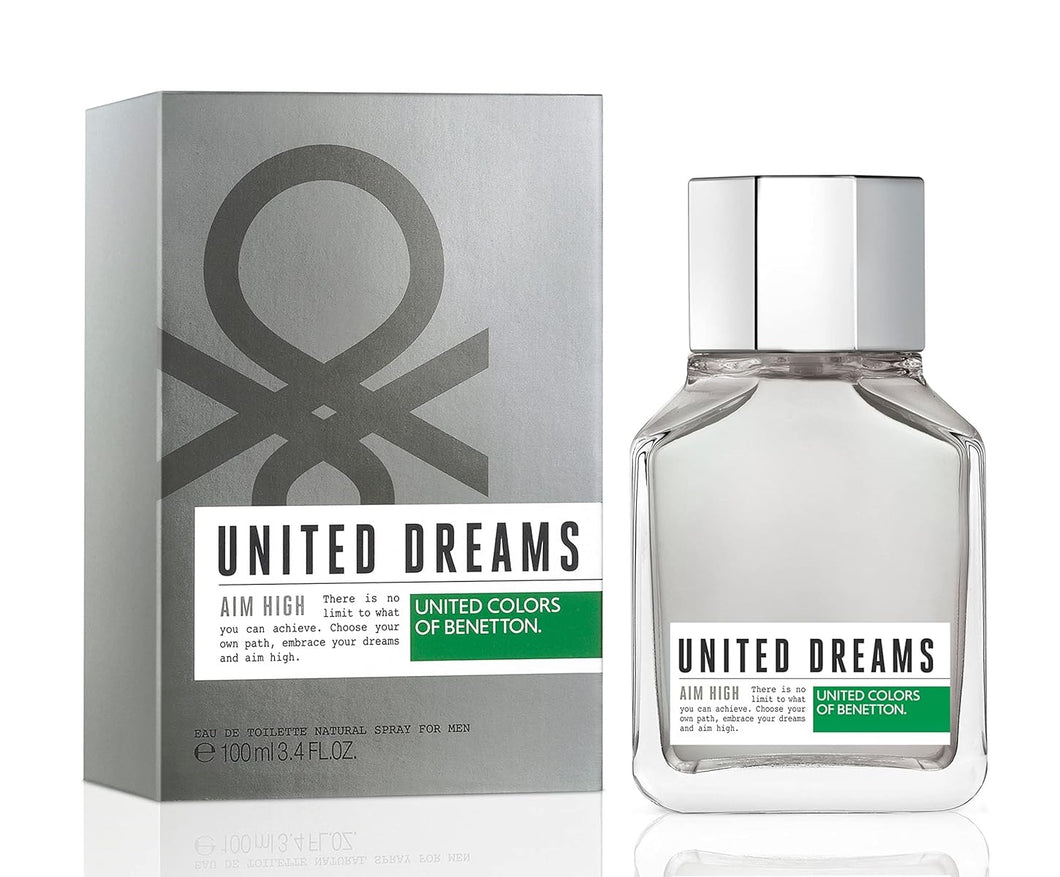 Benetton United Dreams Aim High Eau de Toilette for Men