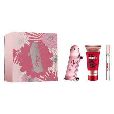 Carolina Herrera 212 Heroes Eau de Parfum 3 Piece Gift Set for Women