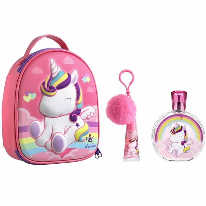 Air-Val Eau My Unicorn Eau de Toilette 3 Piece Gift Set for Kids