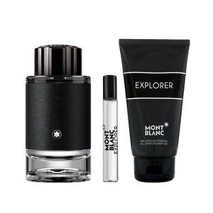 Mont Blanc Explorer Eau de Parfum 3 Piece Gift Set for Men