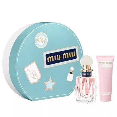 Miu Miu L’Eau Rosee 2 Piece Gift Set Eau de Toilette for Women