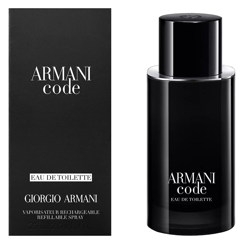 Giorgio Armani Code Eau de Toilette for Men Refillable