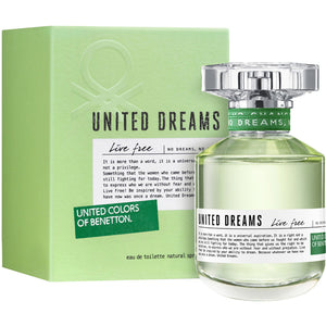 Benetton United Dreams Live Free Eau de Toilette for Women