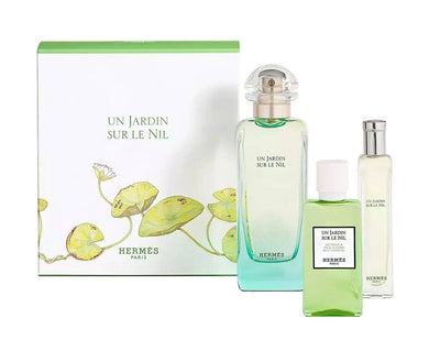 Hermes Un Jardin sur le Nil Eau de Toilette 3 Piece Gift Set Unisex