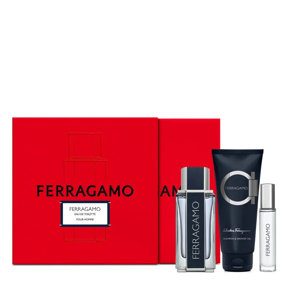 Salvatore Ferragamo Ferragamo 3 Piece Gift Set Eau de Toilette for Men