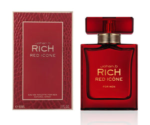 Johan B. Rich Red Icone Eau de Toilette for Men