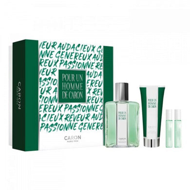 Caron Pour Un Homme 4 Piece Gift Set Eau de Toilette for Men