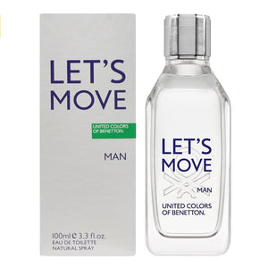Benetton Let's Move Eau de Toilette for Men