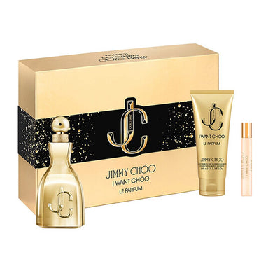 Jimmy Choo I Want Choo 3 Piece Gift Set Le Parfum for Women