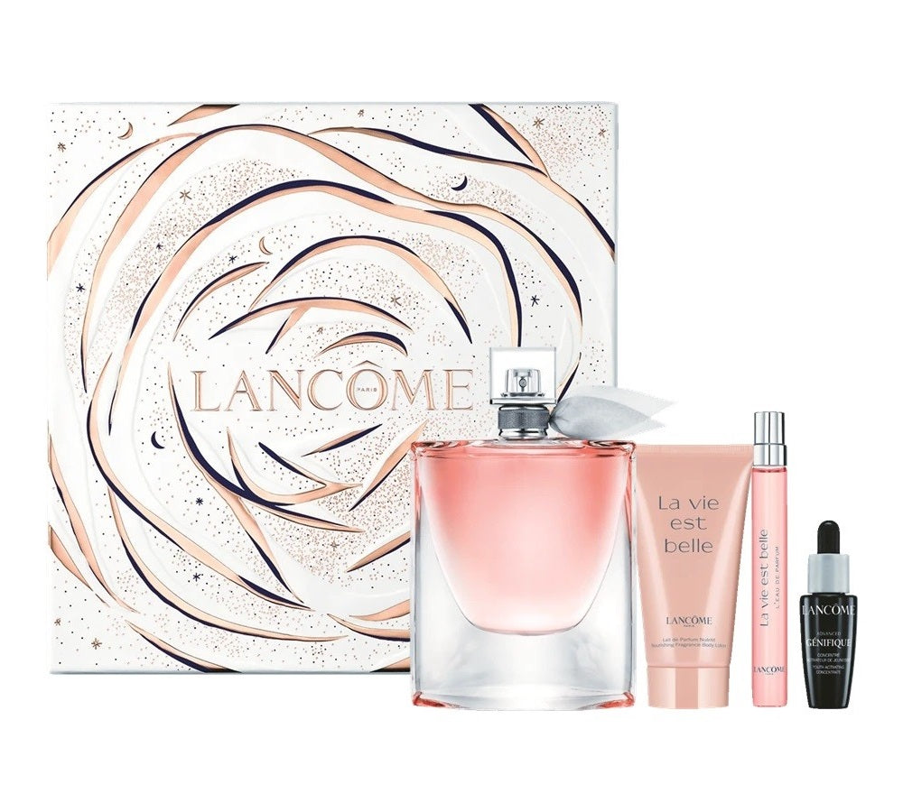 Lancome La Vie Est Belle Eau de Parfum 4 Piece Gift Set for Women