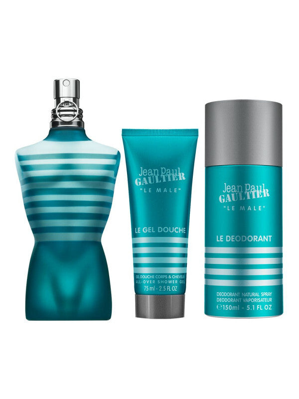 Jean Paul Gaultier Le Male 3 Piece Gift Set Eau de Toilette for men