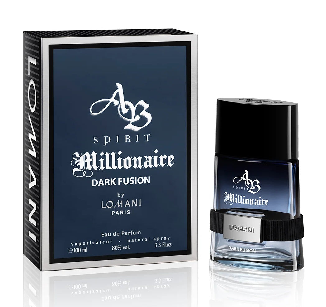 Lomani AB Spirit Millionaire Dark Fusion Eau de Parfum for Men