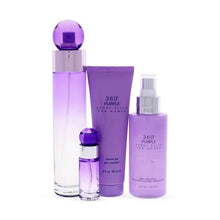 Perry Ellis 360 Purple 4-piece gift set eau de parfum for women