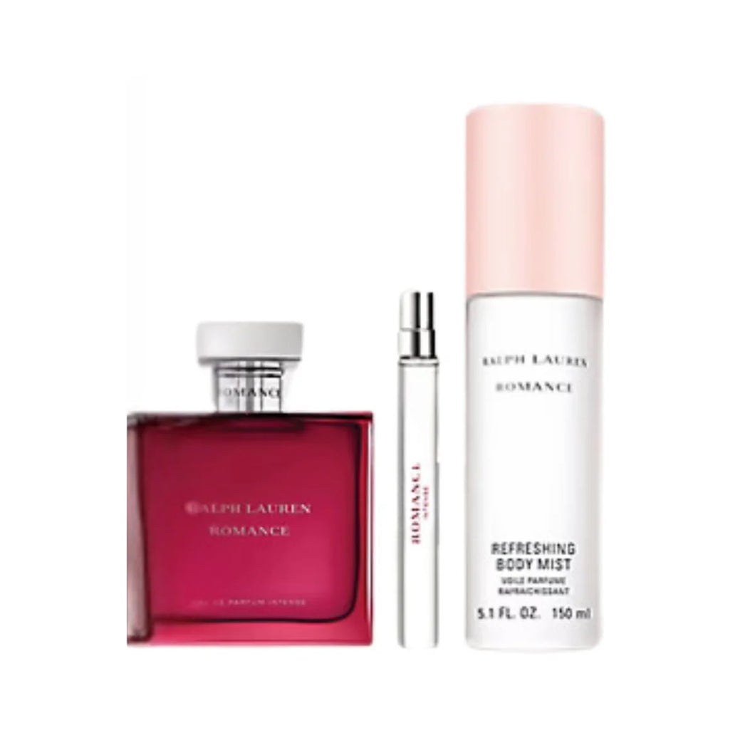 Ralph Lauren Romance Intense 3 Piece Set Eau de Parfum for Women