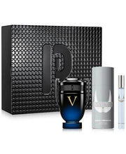 Paco Rabanne Invictus Victory Elixir Parfum Intense 3 Piece Gift Set for Men