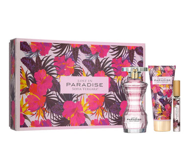 Sofia Vergara Lost In Paradise Eau de Parfum 3 Piece Gift Set for Women