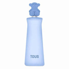 Tous Kids Boy Eau de Toilette bottle in light blue with a bear-shaped cap.