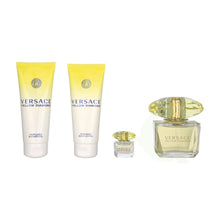 Versace Yellow Diamond 4 Piece GIft Set Eau de Toilette for Women